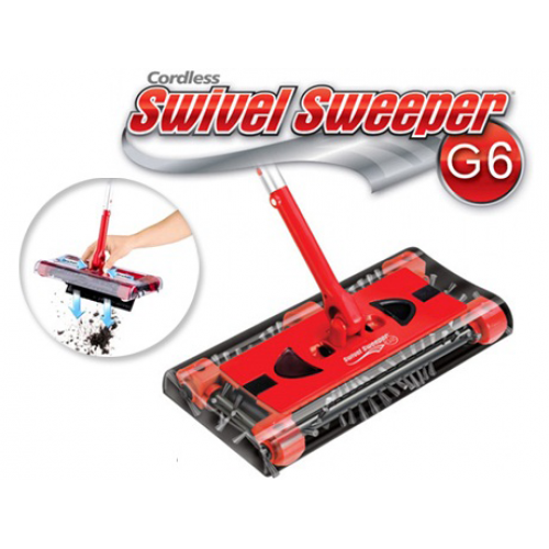 Cordless Rechargeable Swivel Sweeper – essential help in cleaning!